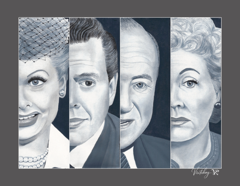 I Love Lucy Print