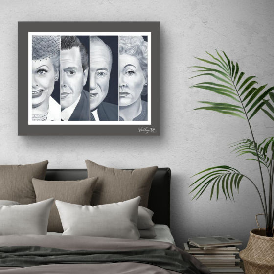 I Love Lucy Canvas Print