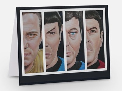 Star Trek Notecard