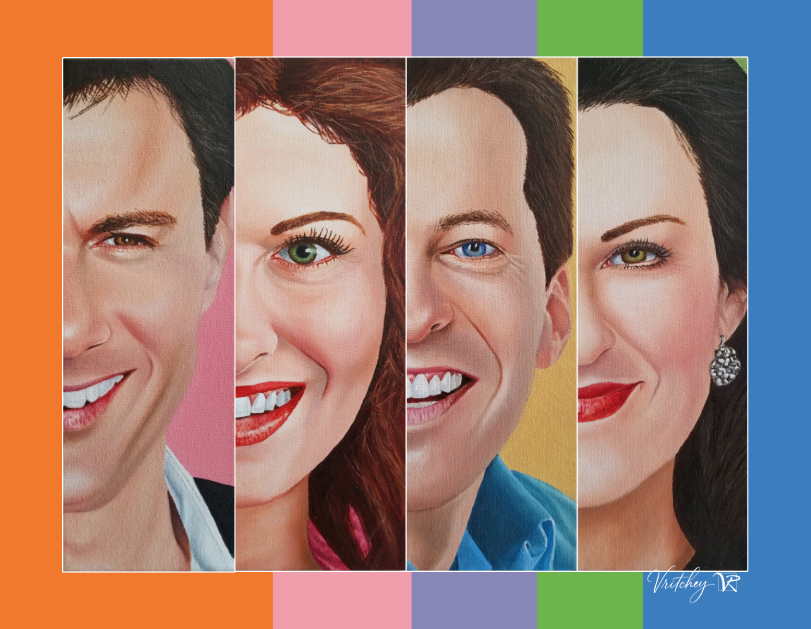 Will and Grace Print
